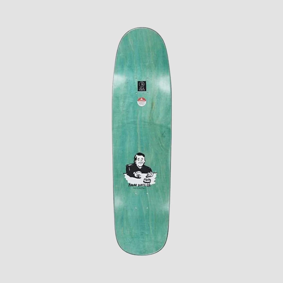 Polar Aaron Herrington Chain Smoker WW P9 Skateboard Deck - 8.625" - Image 2