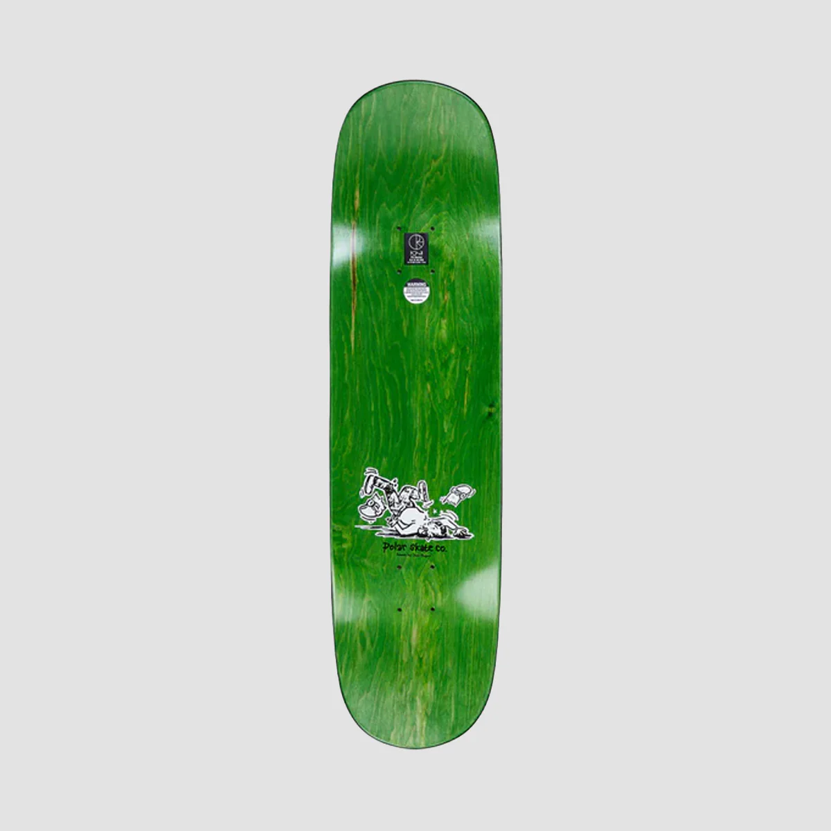 Polar Aaron Herrington Looking Good Son P2 Sr Skateboard Deck Blue - 8.5" - Image 2
