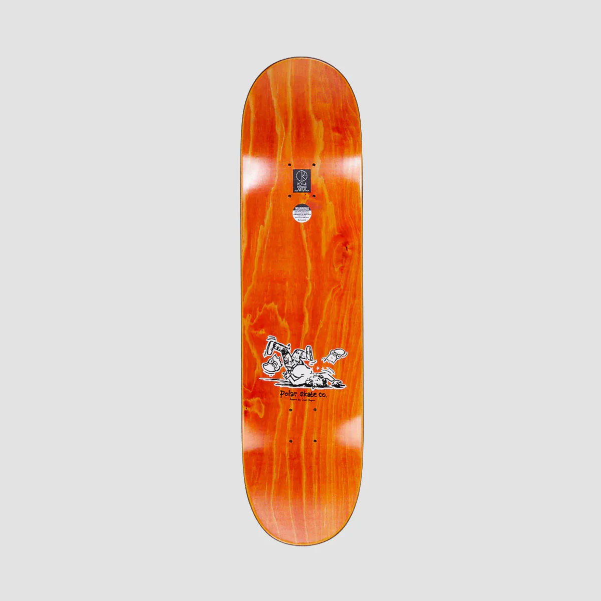Polar Aaron Herrington Looking Good Son Skateboard Deck Various Stains - 8.25" - Image 2