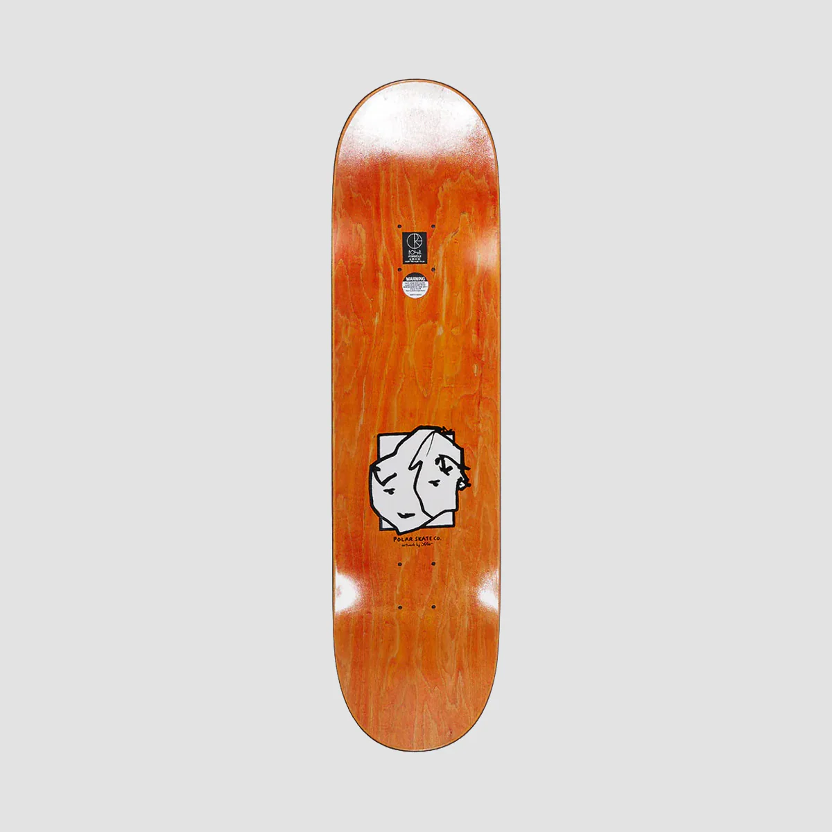 Polar Aaron Herrington Twisted Skateboard Deck - 8.25" - Image 2