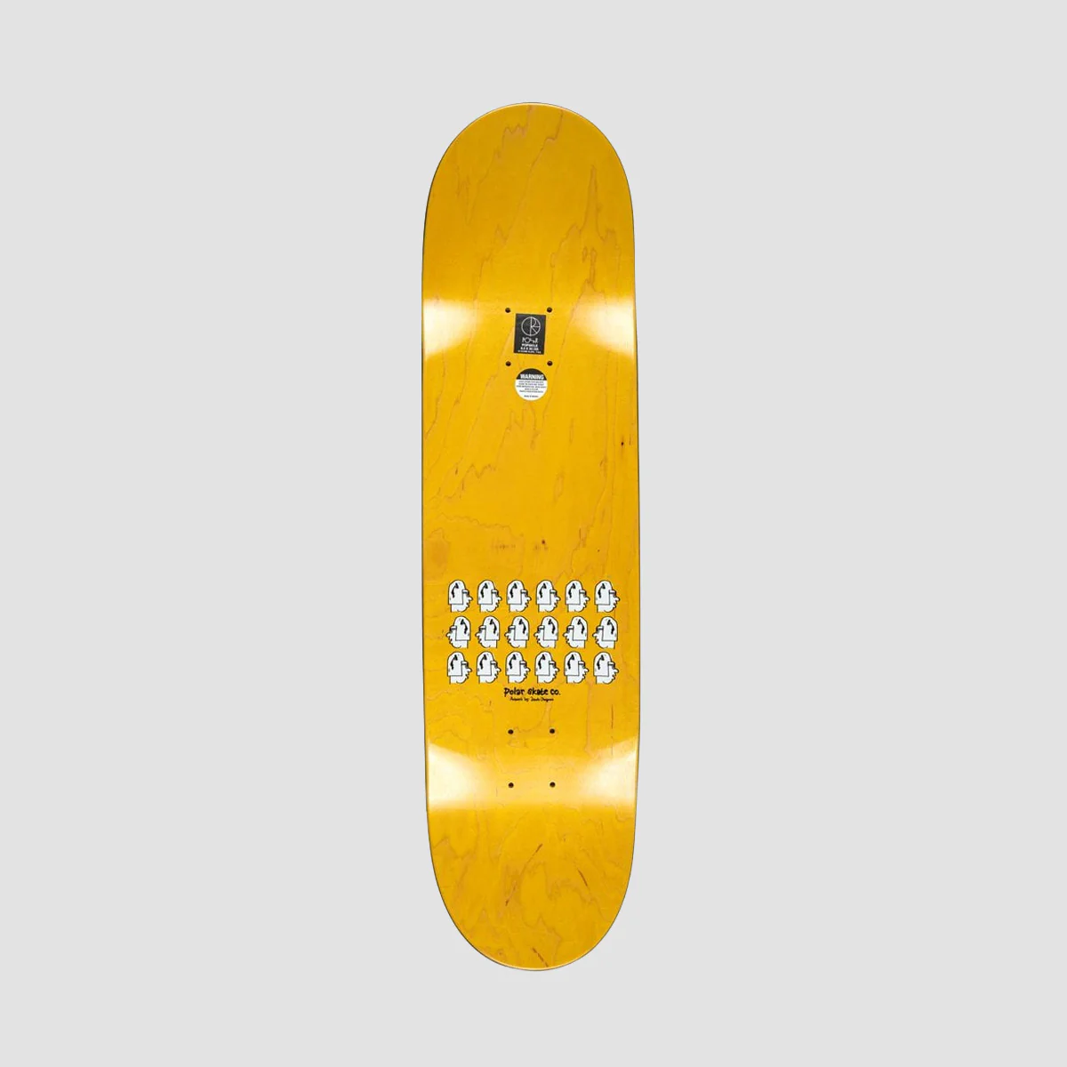 Polar Dane Brady Mia Skateboard Deck Grey - 8" - Image 2