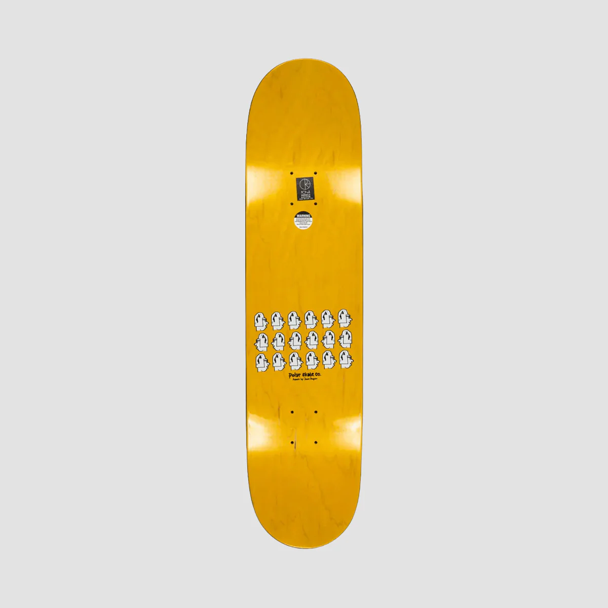 Polar Dane Brady Mia Skateboard Deck Orange - 8.5" - Image 2