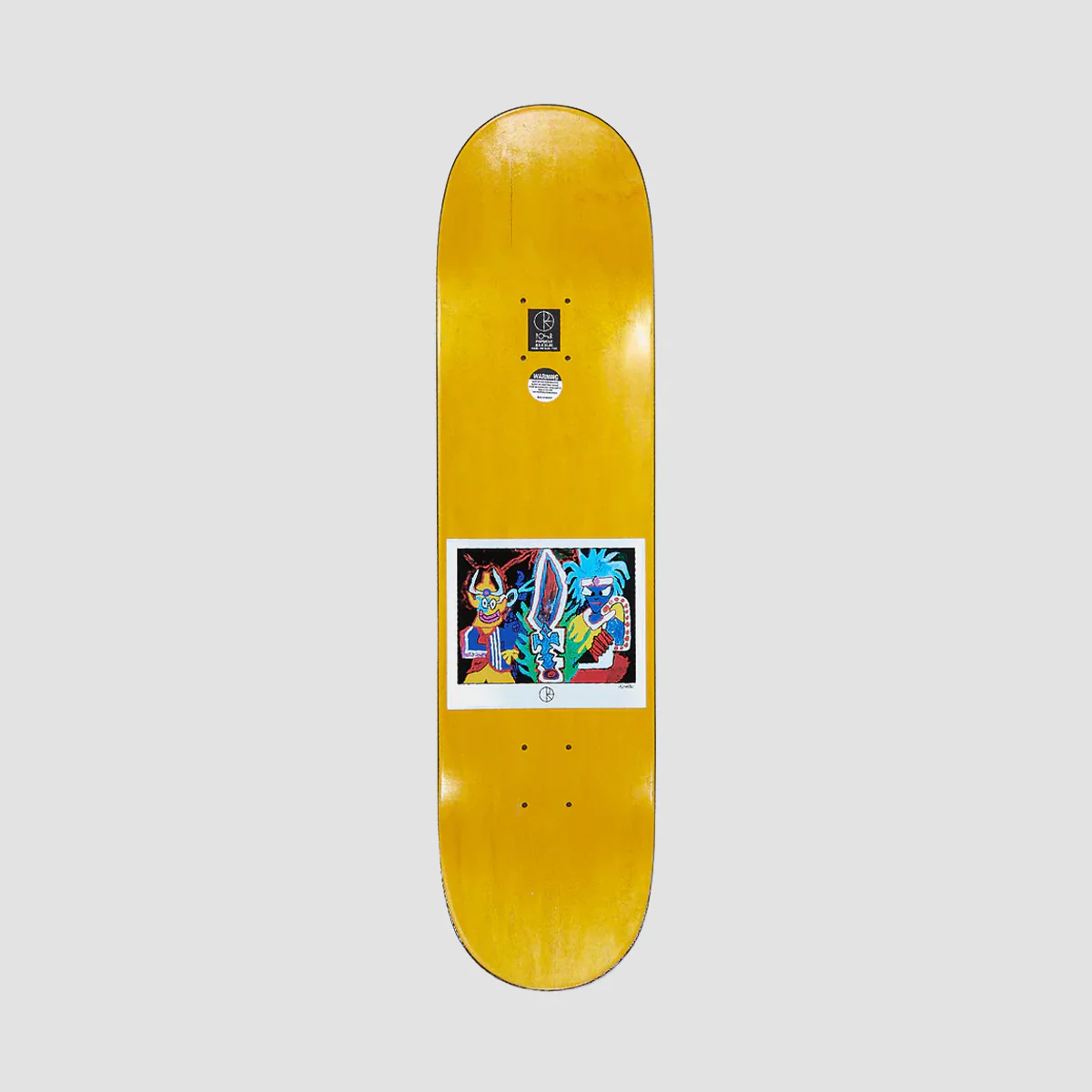 Polar Oskar Rozenberg Tribal Chief Sp22 Skateboard Deck - 8" - Image 2