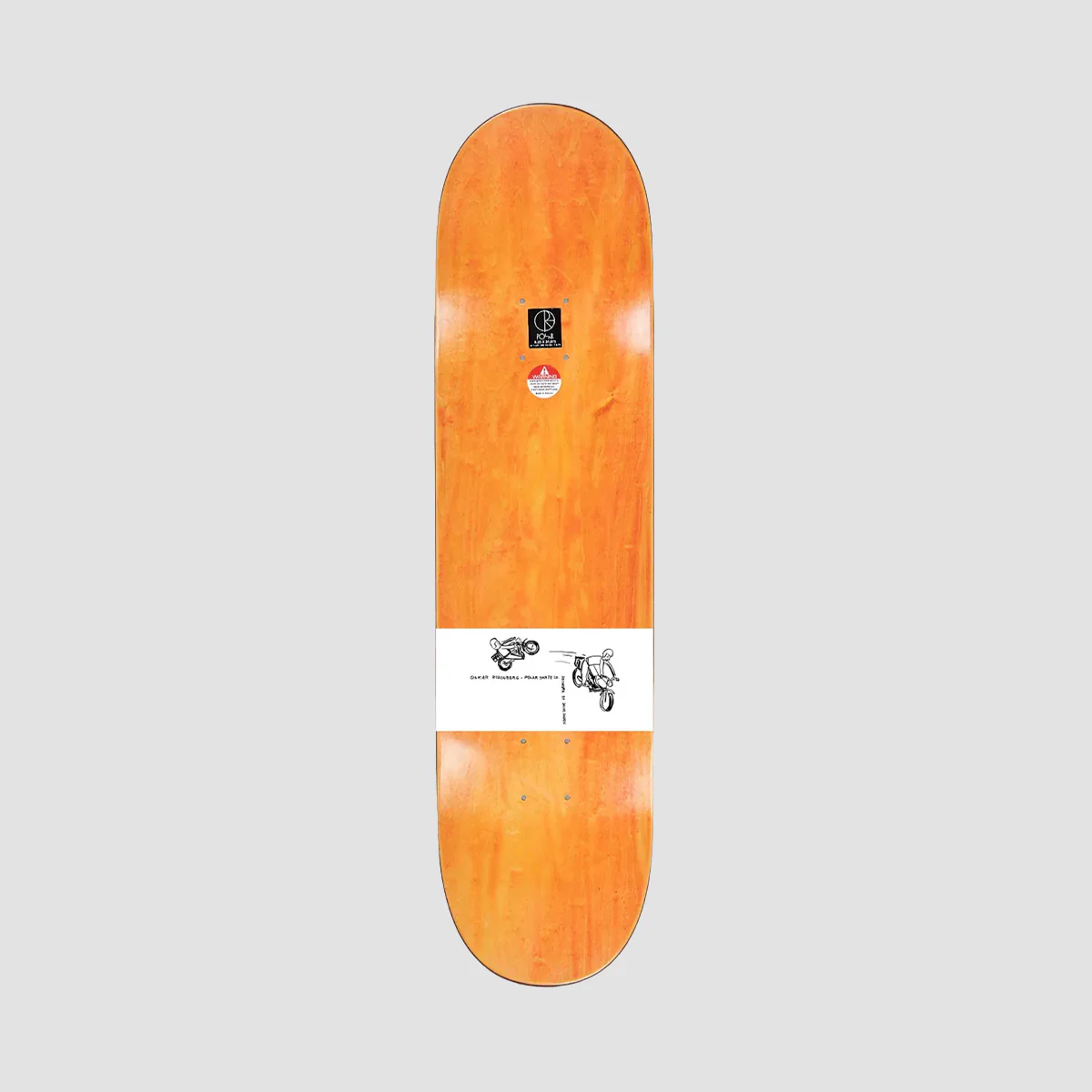 Polar Oskar Rozenberg West Harbour Skateboard Deck - 7.875" - Image 2