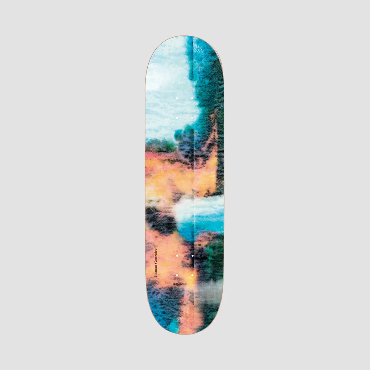 Polar Roman Gonzalez Burning World Skateboard Deck - 8.25"