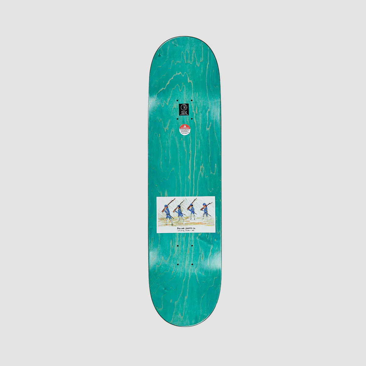 Polar Roman Gonzalez Soldier Skateboard Deck - 8.375" - Image 2