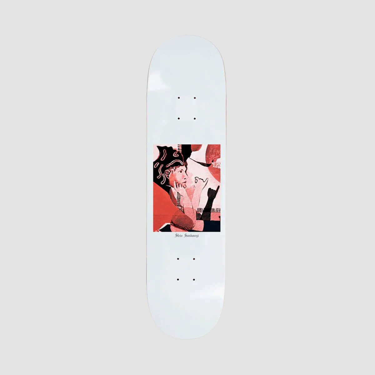 Polar Shin Sanbongi Contact Skateboard Deck - 8.25"