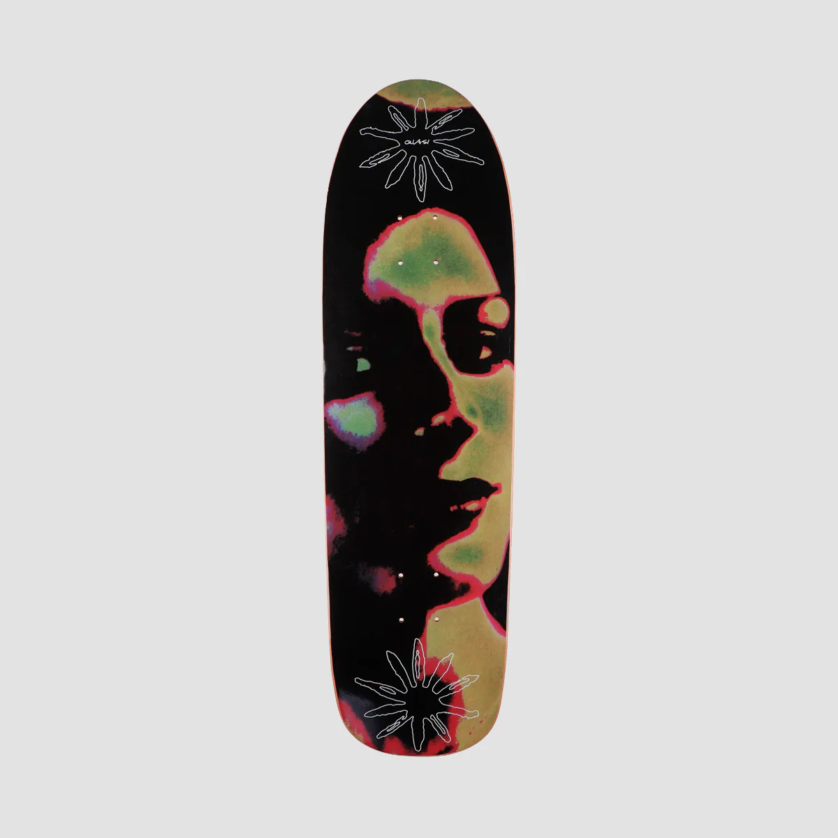 Quasi Lover Shaped Skateboard Deck - 9"