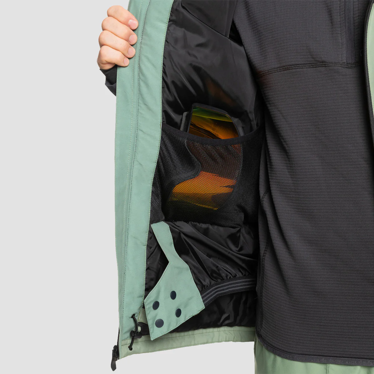 Quiksilver Dawson 10K Snow Jacket Sea Spray - Image 4