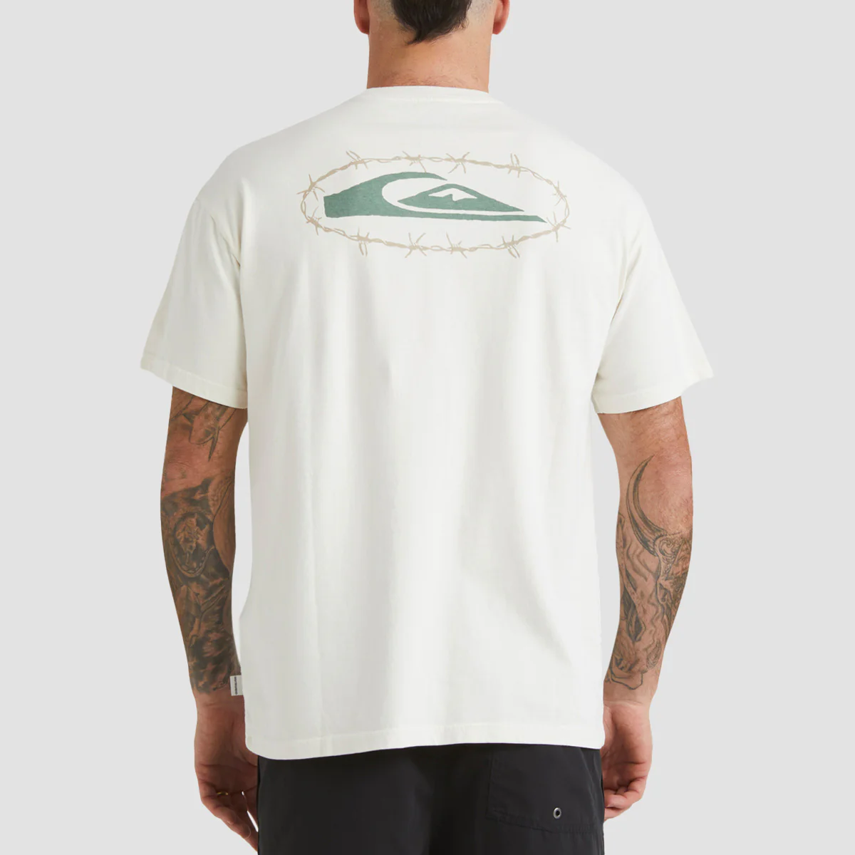 Quiksilver Mikey T-Shirt Snow White - Image 2