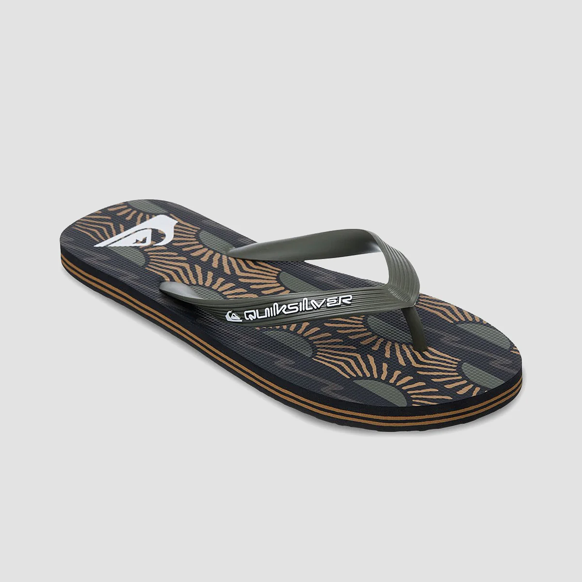 Quiksilver Molokai Art Flip-Flops No Destination Grape - Image 2