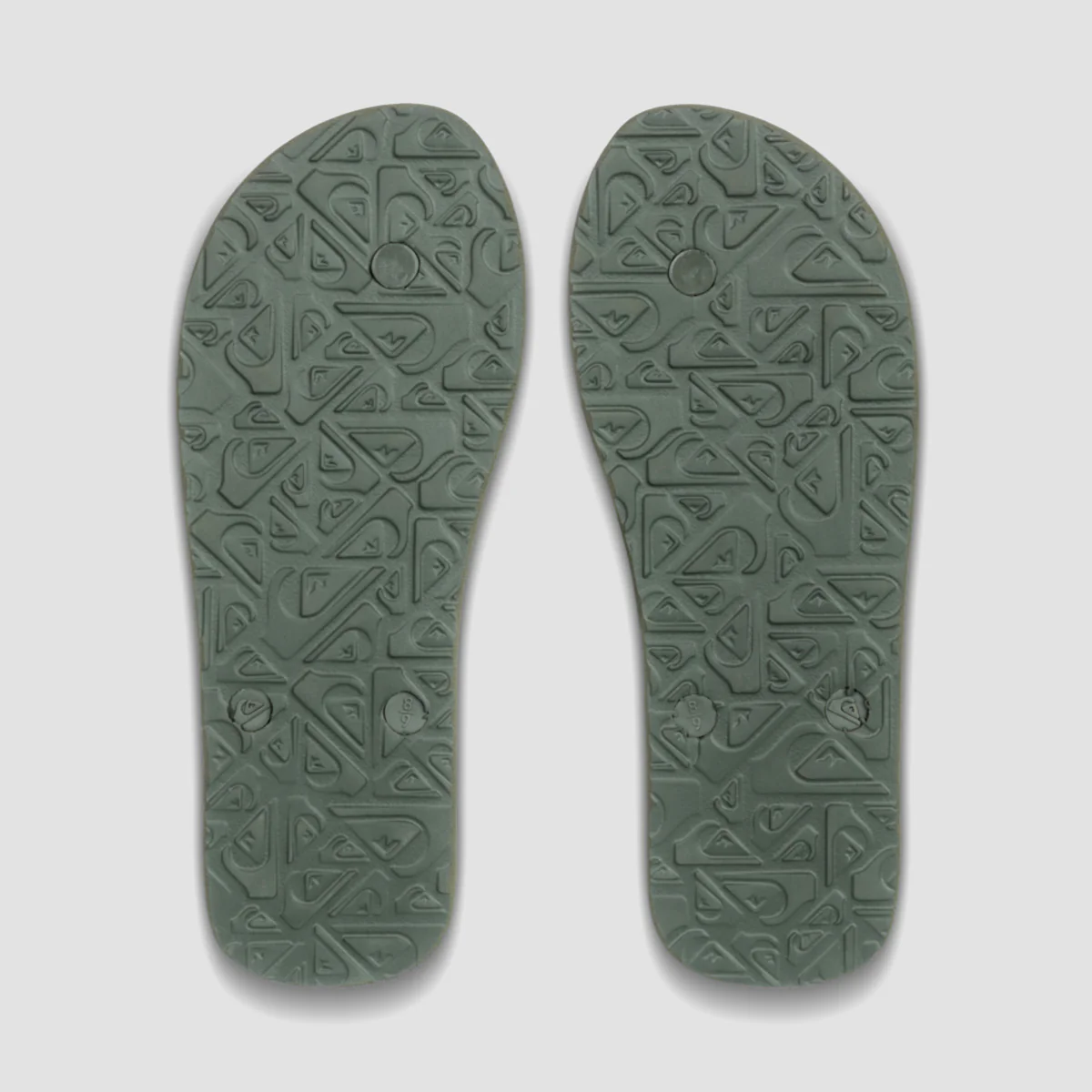 Quiksilver Molokai Core Flip-Flops Khaki - Image 2