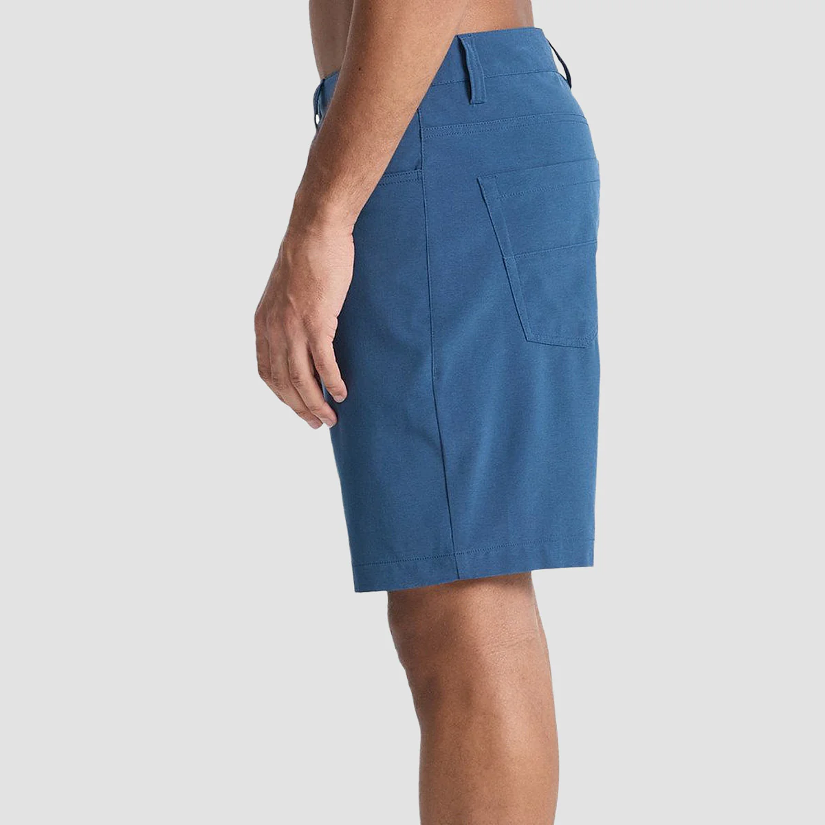 Quiksilver Nelson Amph 18" Hybrid Boardshorts Dark Denim Heather - Image 2