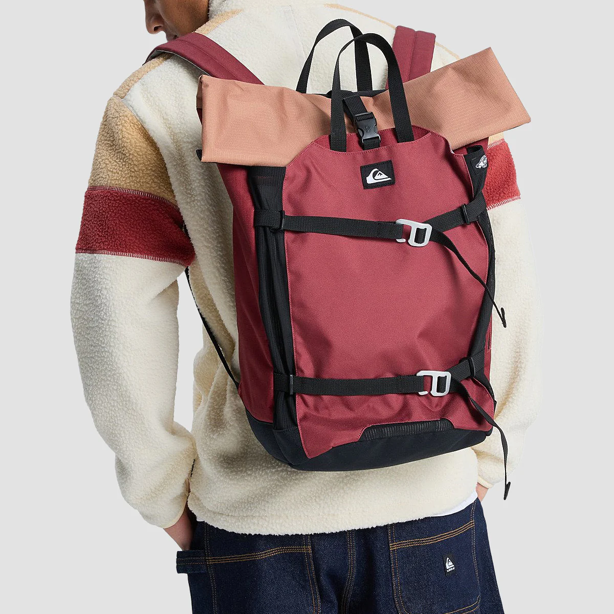 Quiksilver New Secret Sesh 37L Surf Backpack Burnt Russet - Image 3