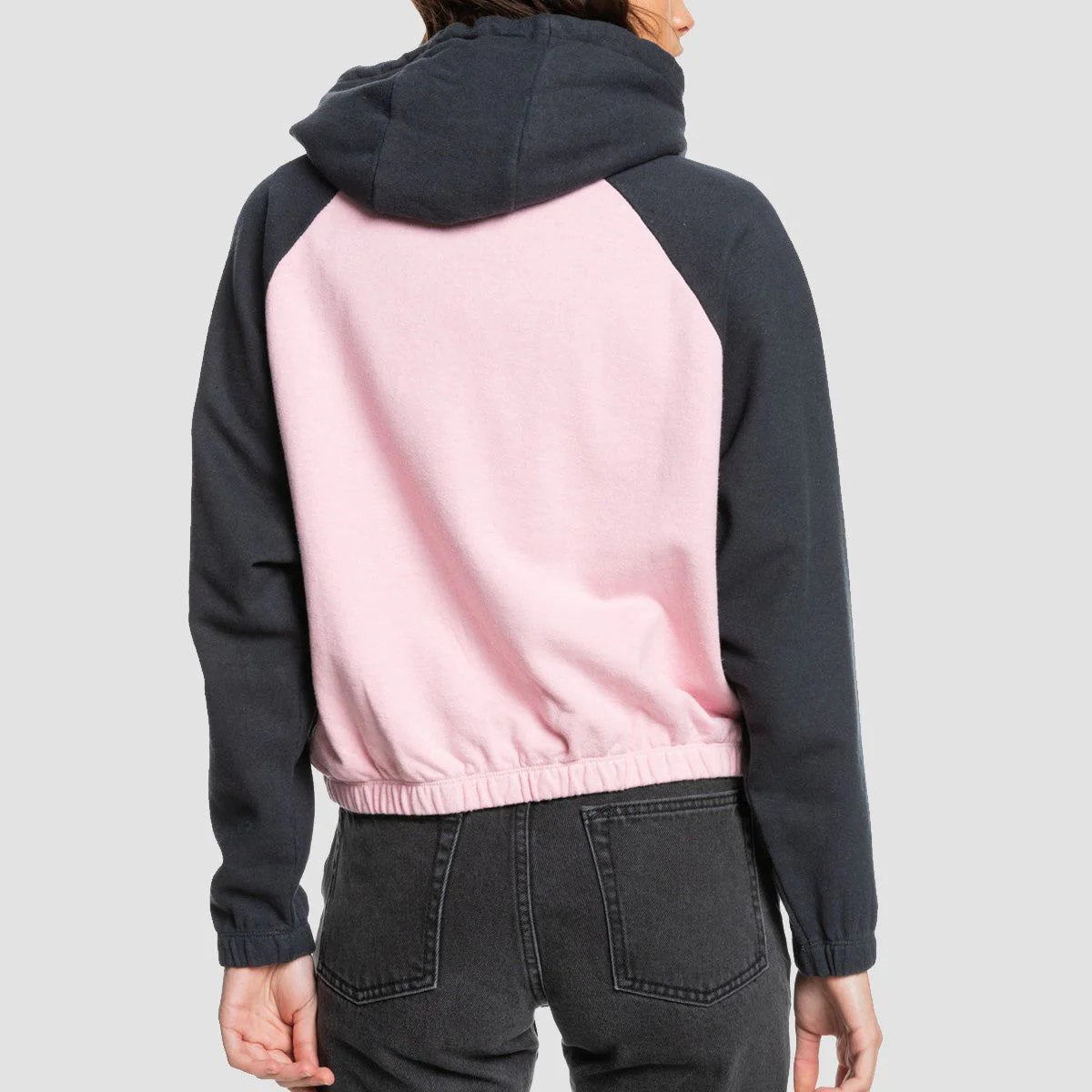 Quiksilver Pray For Wave Pullover Hoodie Bleached Mauve - Womens - Image 2