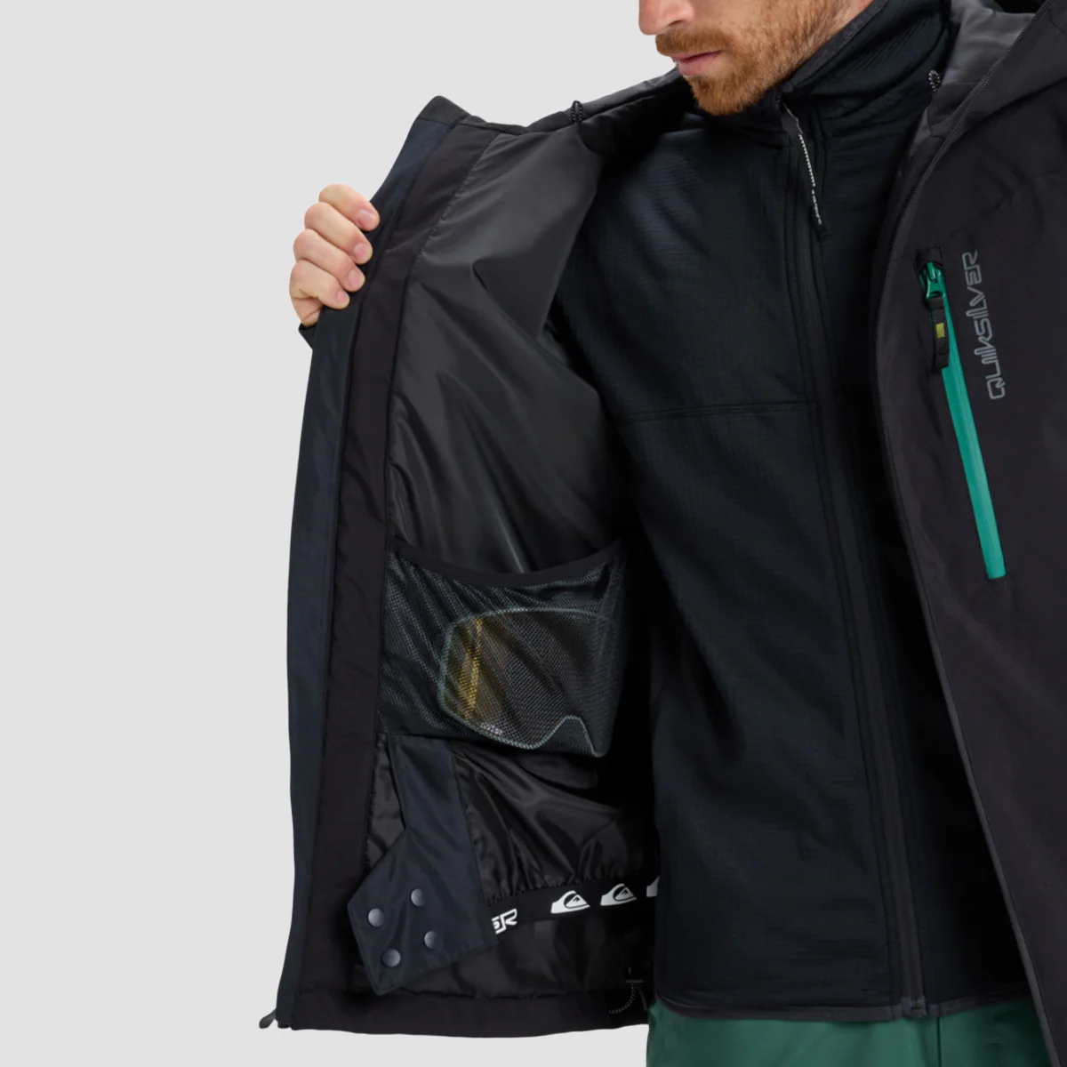 Quiksilver Titano 10K Snow Jacket True Black - Image 3