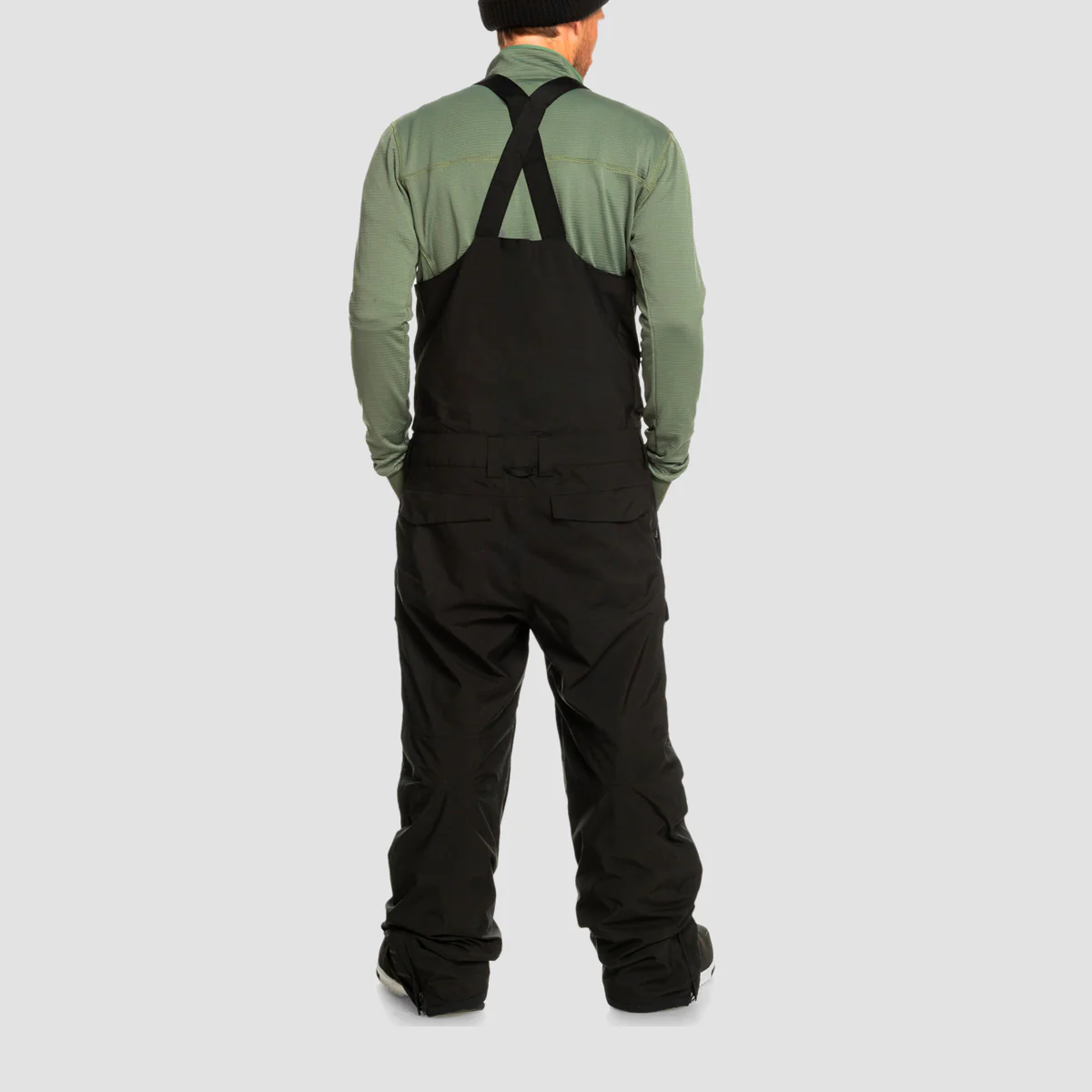 Quiksilver Utility 20K Snow Bib Pants True Black - Image 2