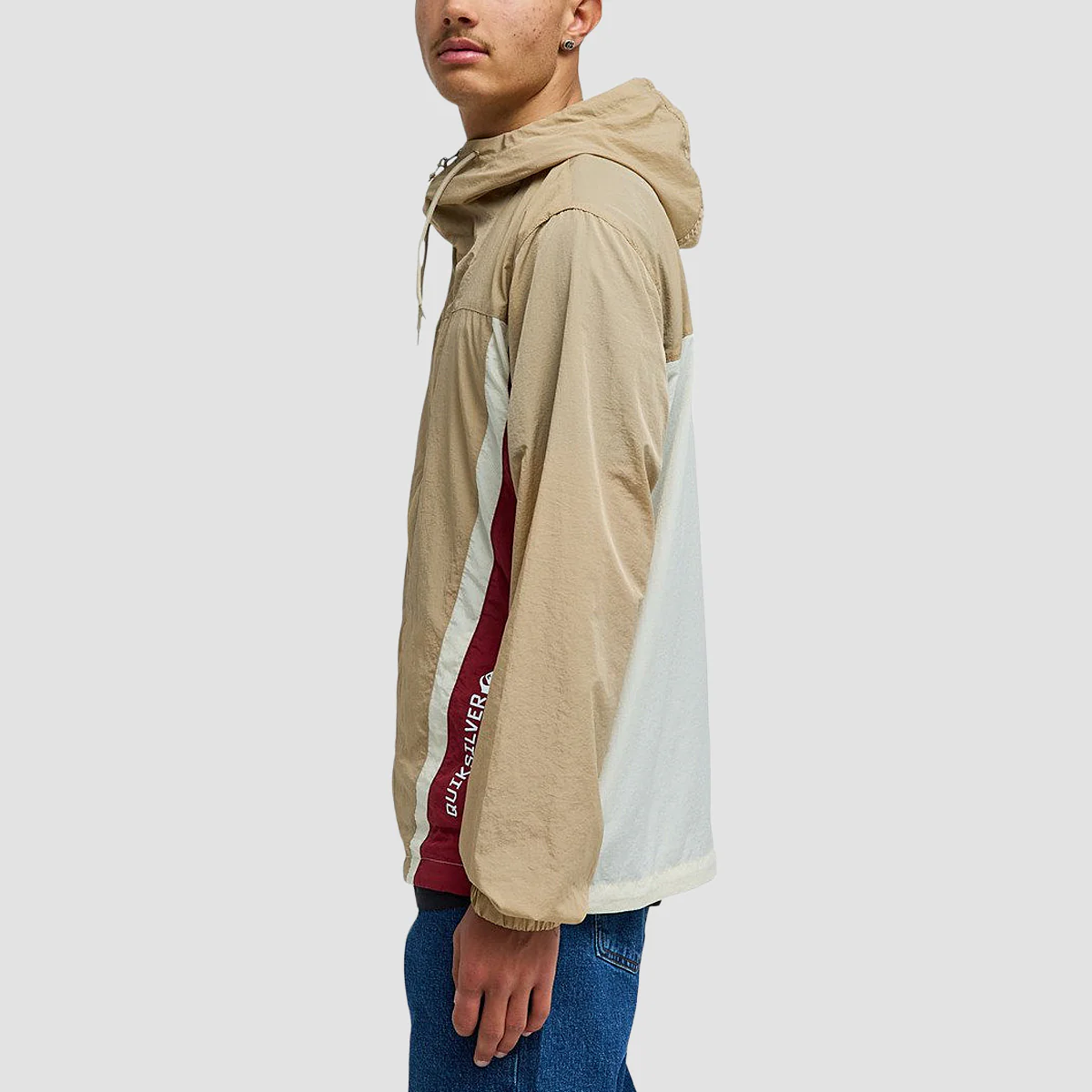 Quiksilver Windbreaker Jackets Khaki - Image 2
