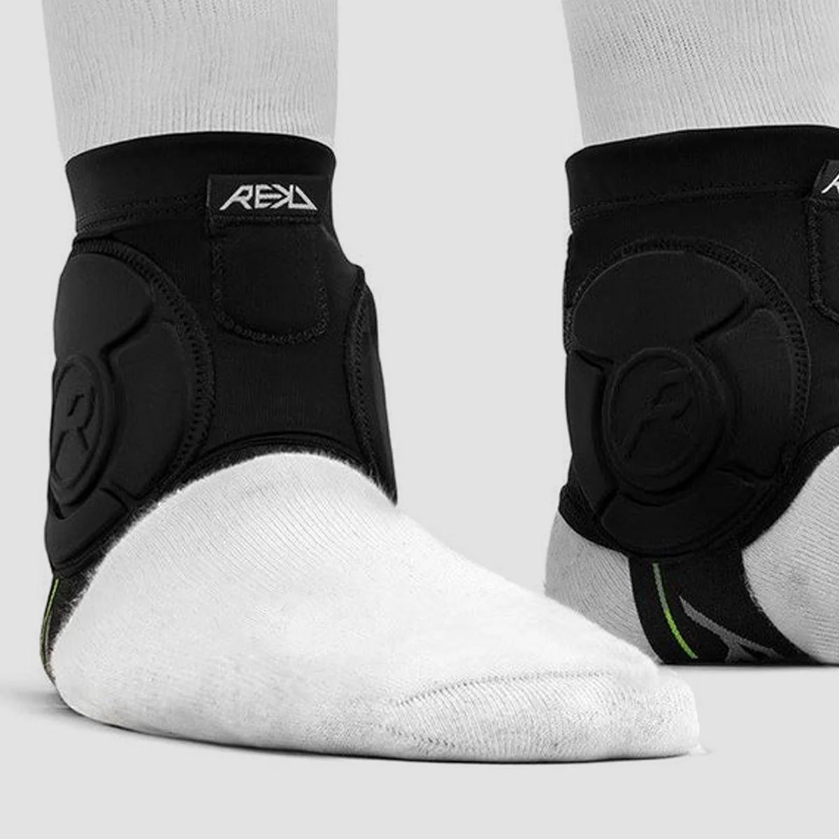 REKD Energy Covert Ankle Guards Black - Image 2