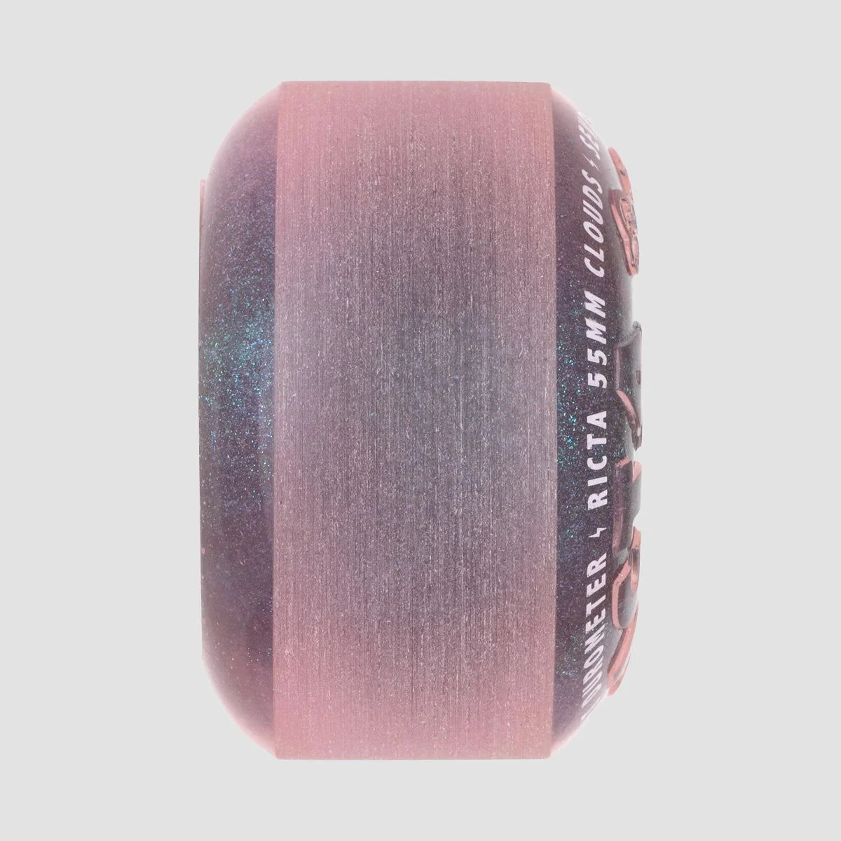 Ricta Clouds 78a Skateboard Wheels Iridescent Pink 55mm - Image 3