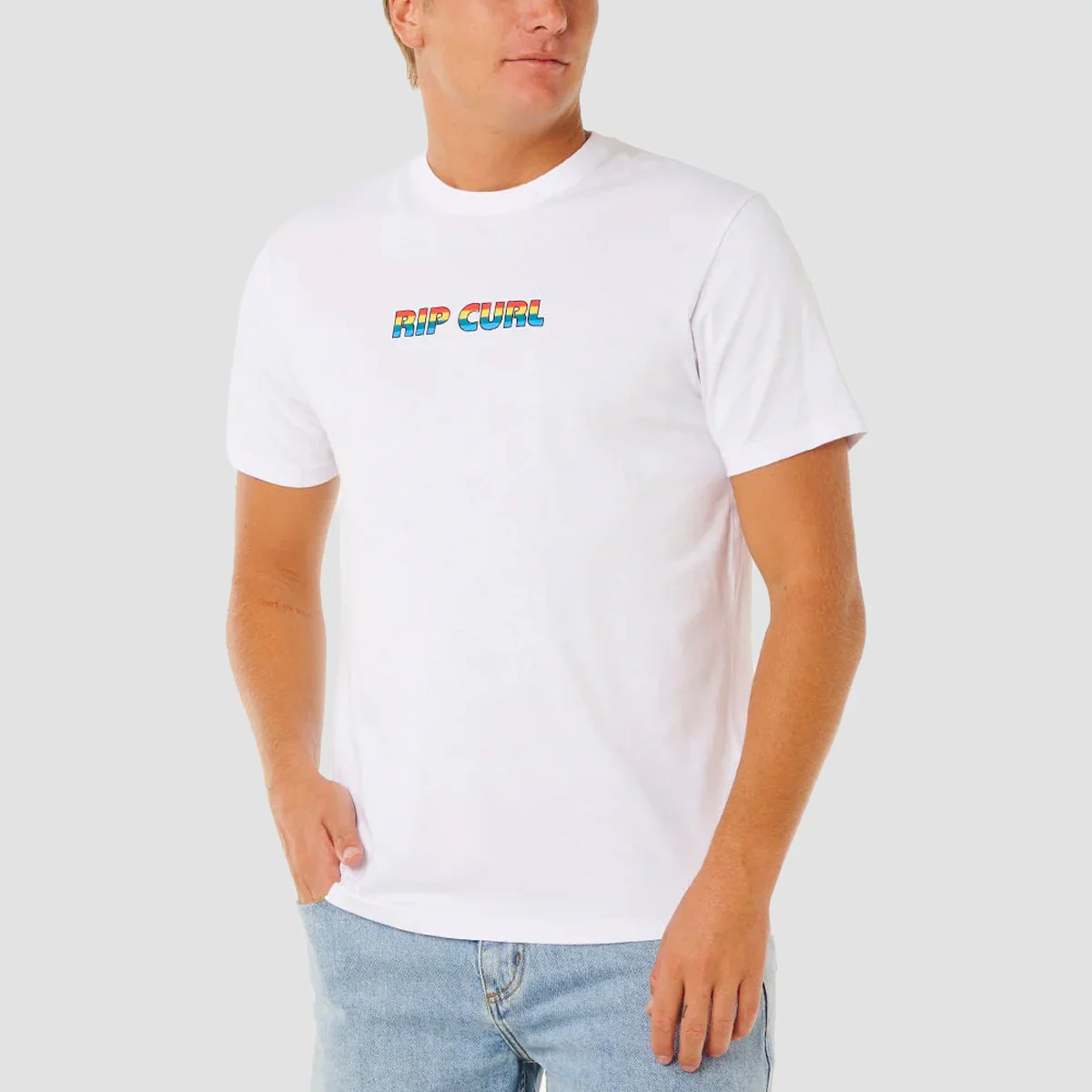 Rip Curl Big Mumma Icon T-Shirt Optical White