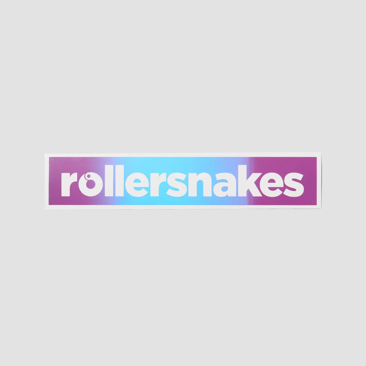 Rollersnakes WordMark Sticker Purple Fade 200x41mm