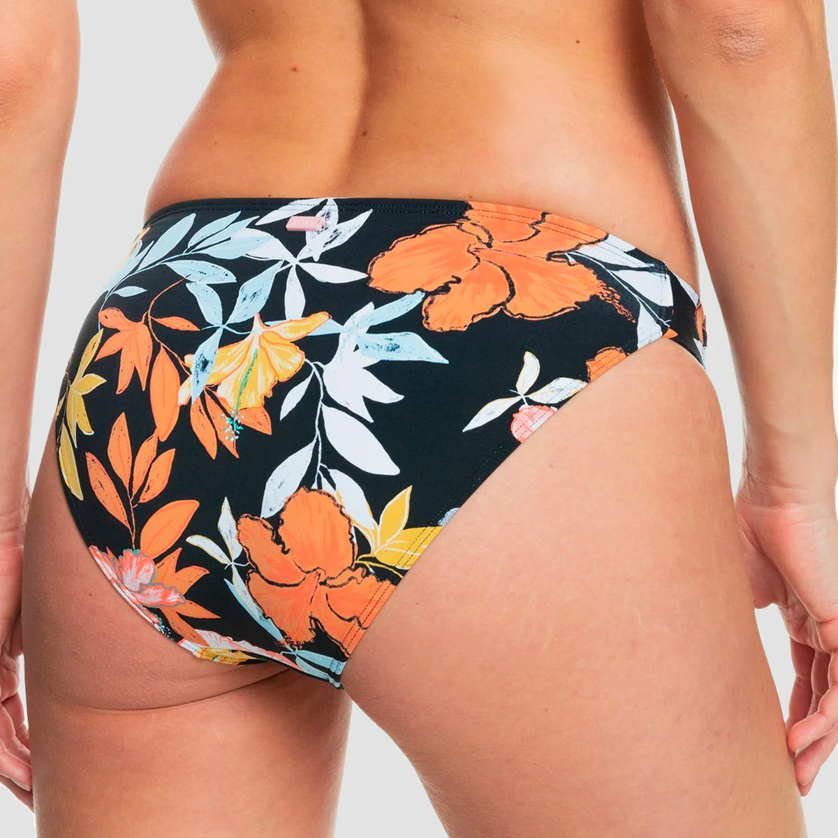 Roxy Beach Classics Bikini Bottoms Anthracite S Island Vibes - Womens - Image 2