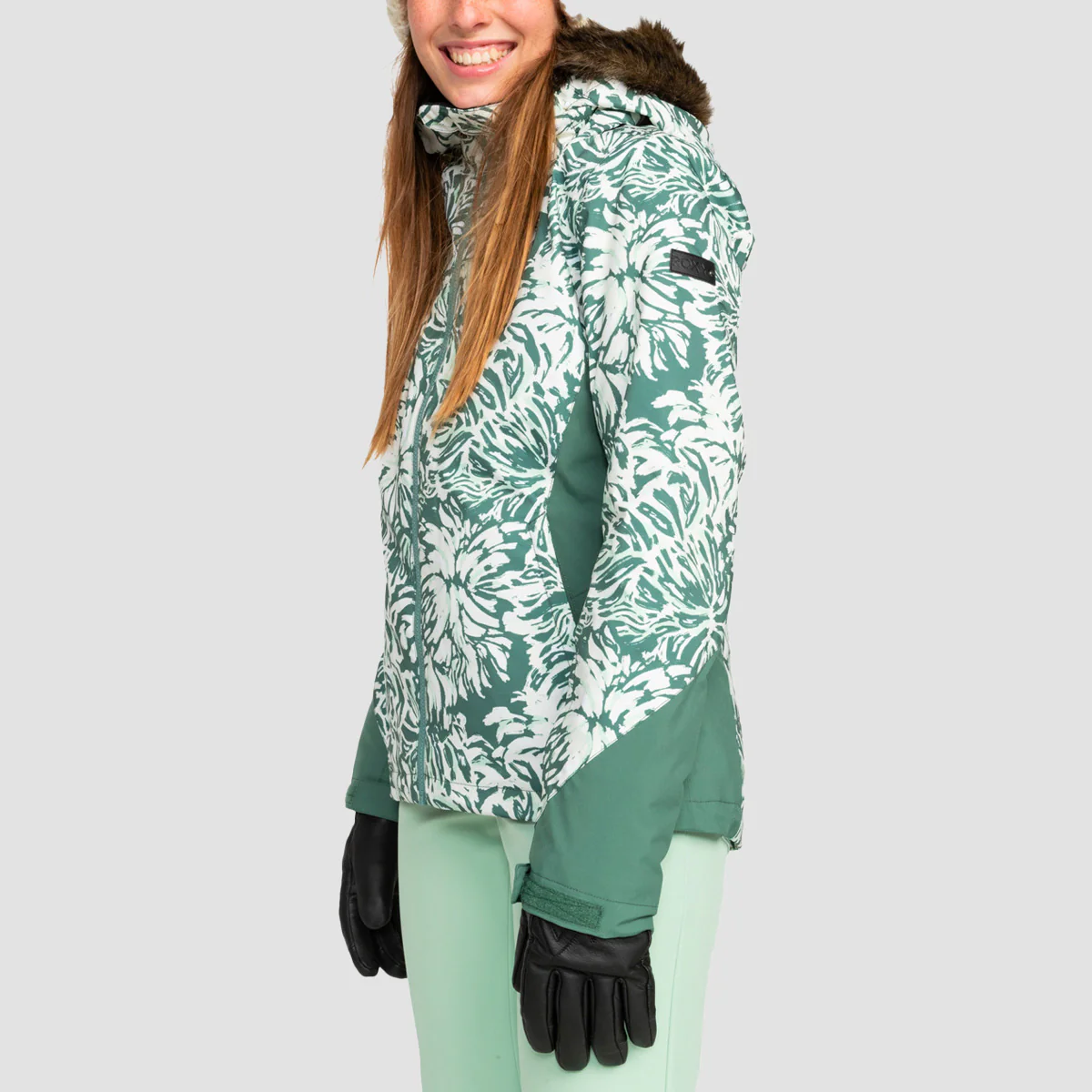 Roxy Jet Ski Premium 15K Snow Jacket Dark Forest Wild - Womens - Image 2