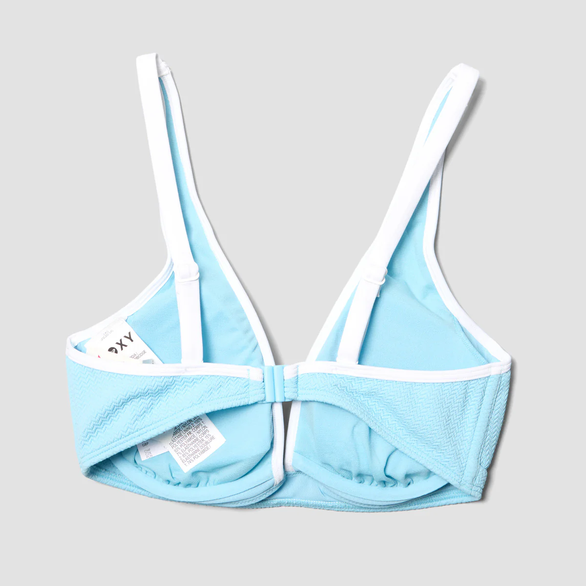 Roxy Lauai Hidden D Cup Bikini Top Sky Blue - Womens - Image 2