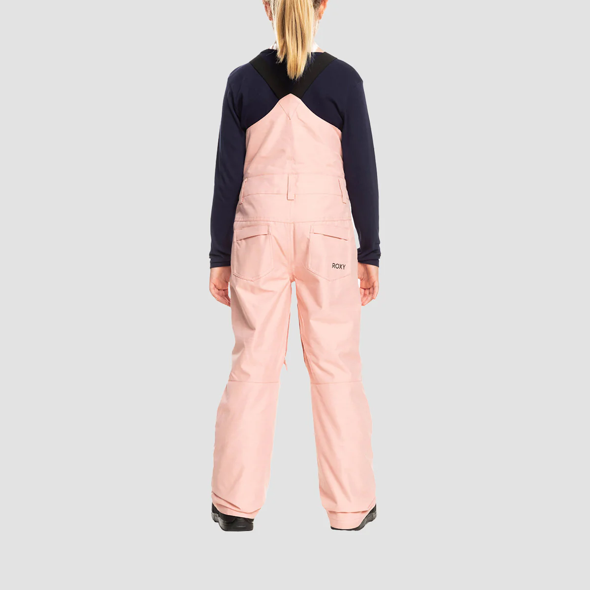 Roxy Non Stop Snow Bib Pants Mellow Rose - Girls - Image 3
