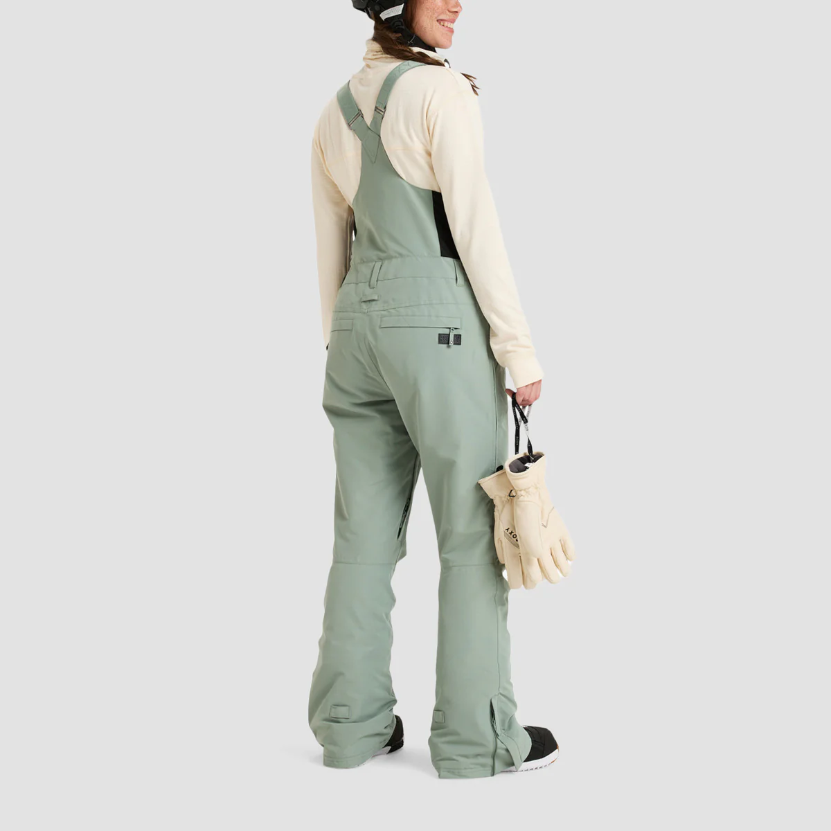 Roxy Rideout Bib 15K Snow Pants Lily Pad - Womens - Image 2