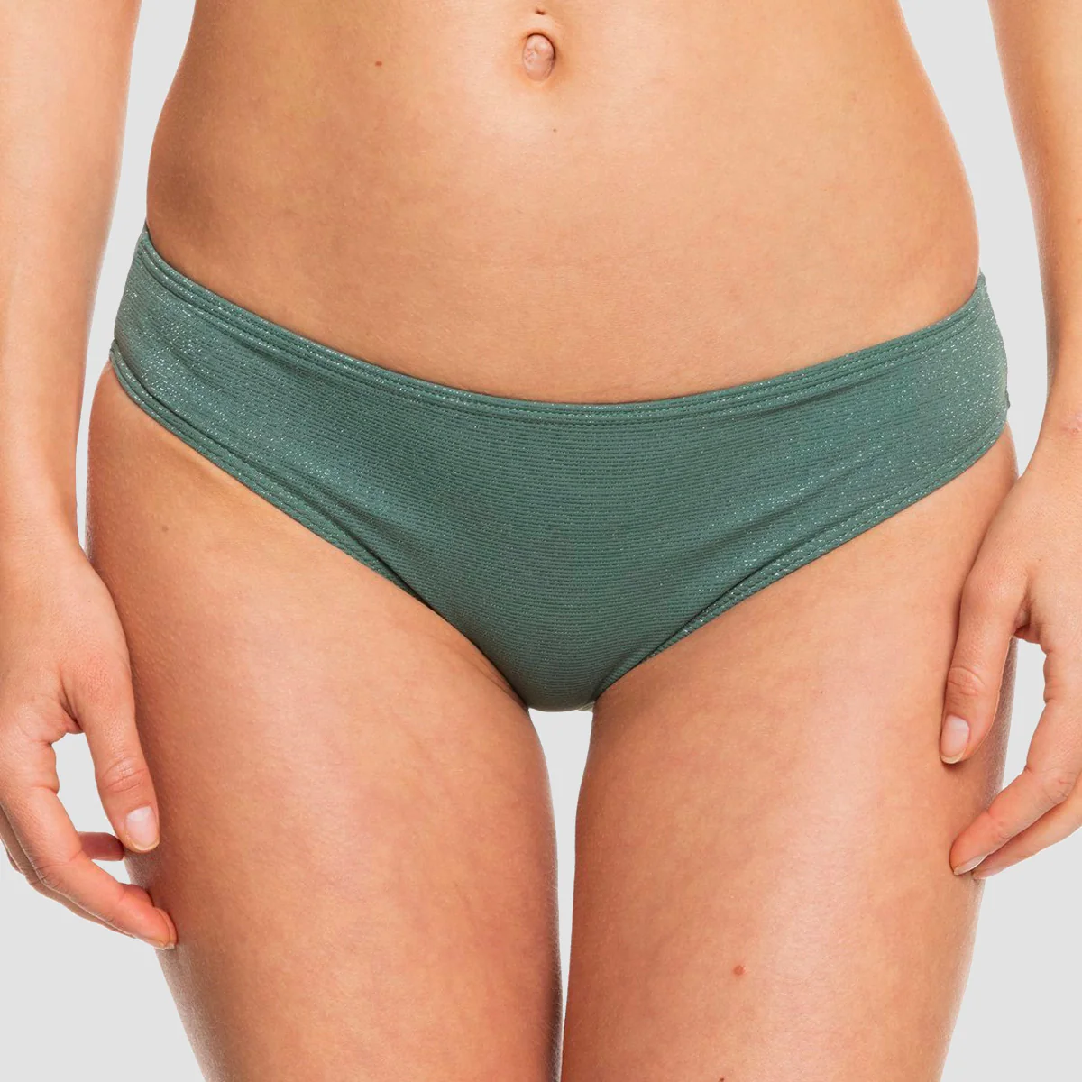 Roxy Shimmer Time Hipster Bikini Bottoms Laurel Wreath - Womens
