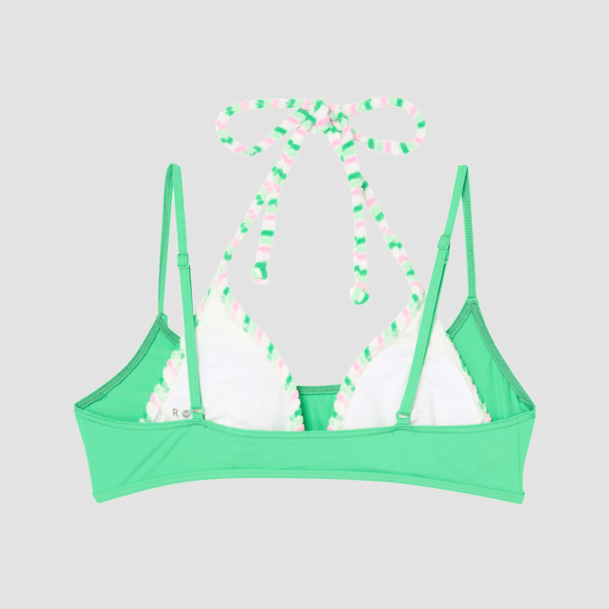 Roxy X Juicy Couture Bralette Bikini Top Island Green - Image 2
