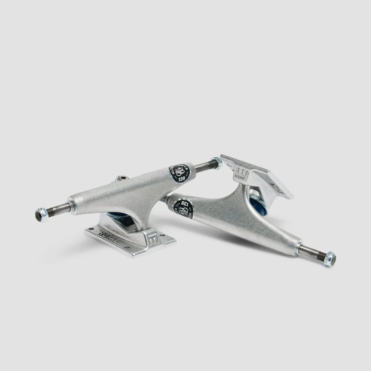 Royal Ultra Light Standard 139 Skateboard Trucks 1 Pair Raw - 8" - Image 3