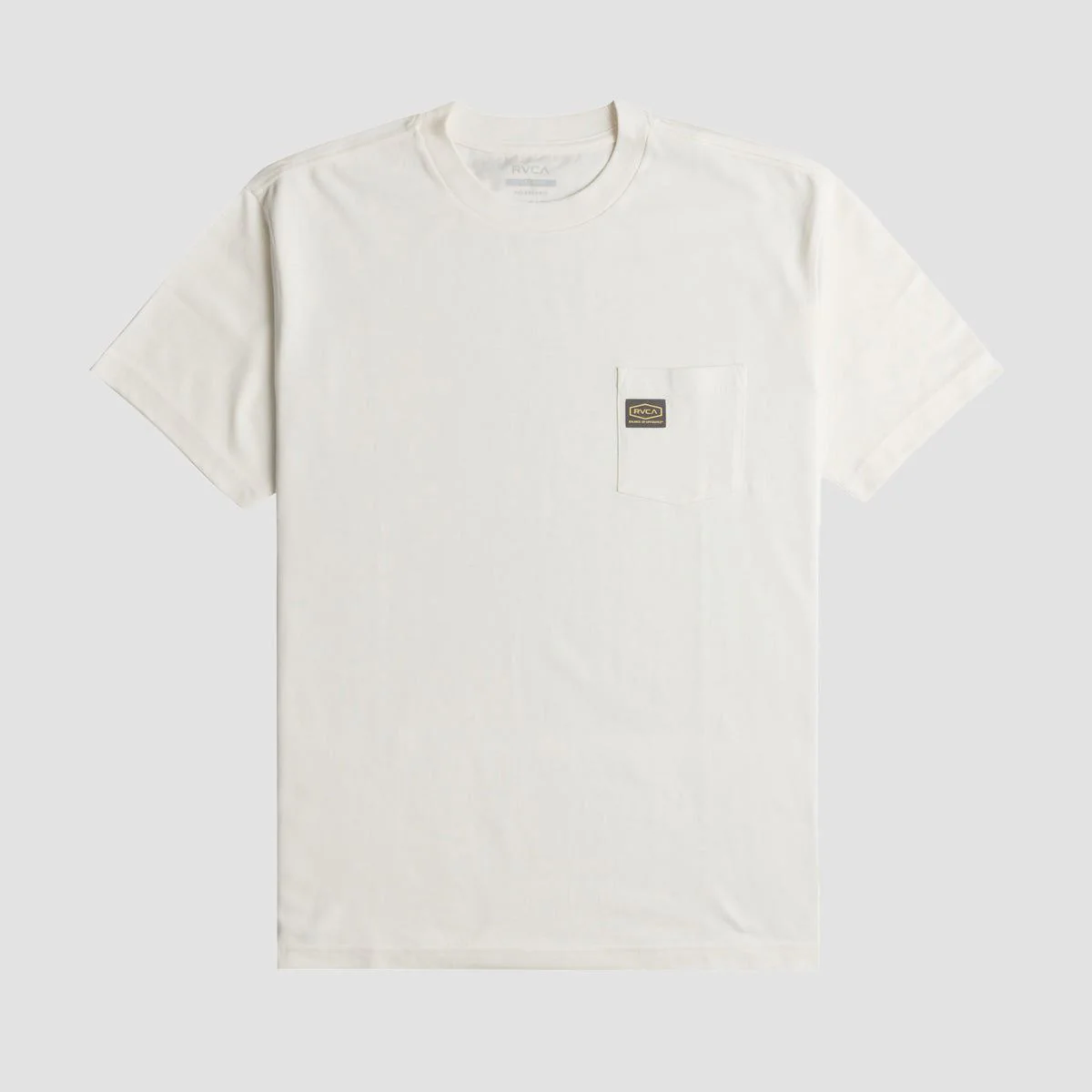 RVCA Americana Pocket T-Shirt Antique White - Image 2