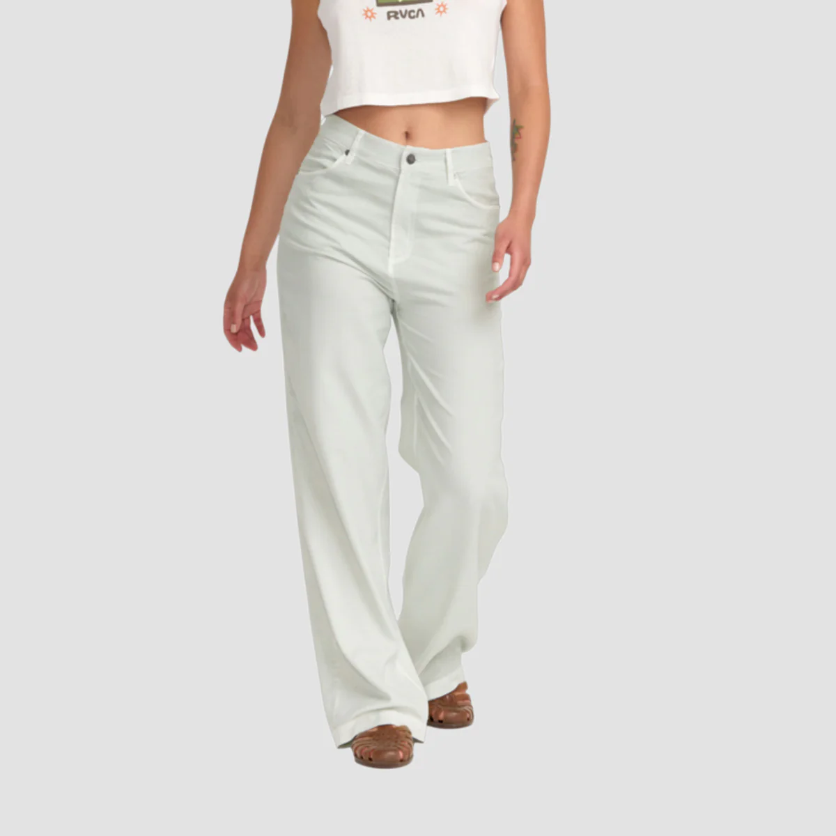 RVCA Coco Pants Blue Fog - Womens
