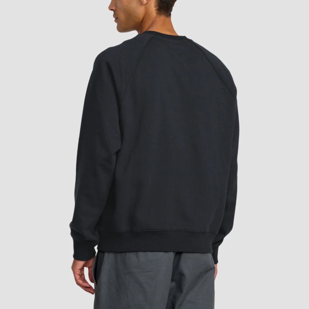 RVCA Dayshift Crew Sweatshirt RVCA Black - Image 2