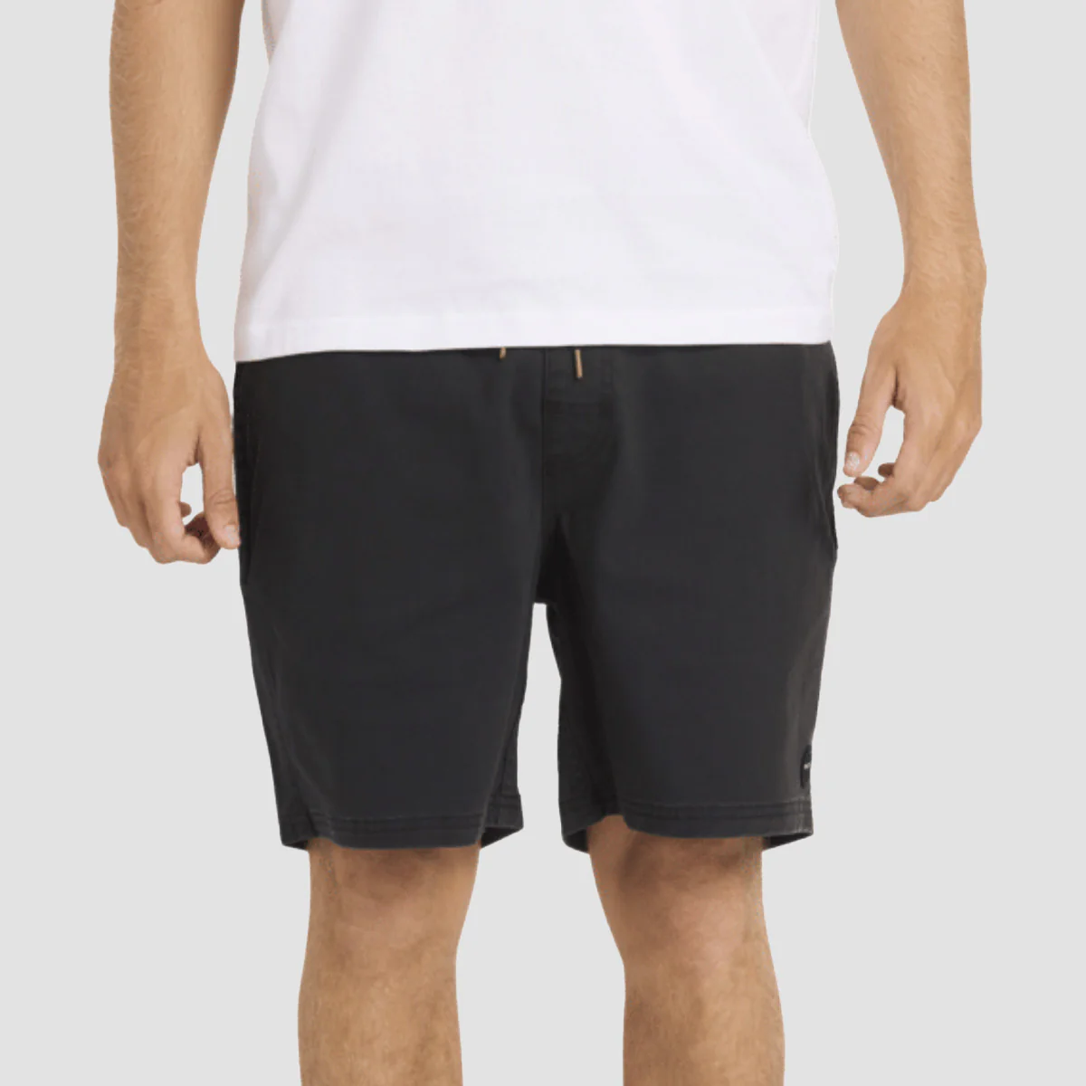 RVCA Escape Elastic Shorts Black