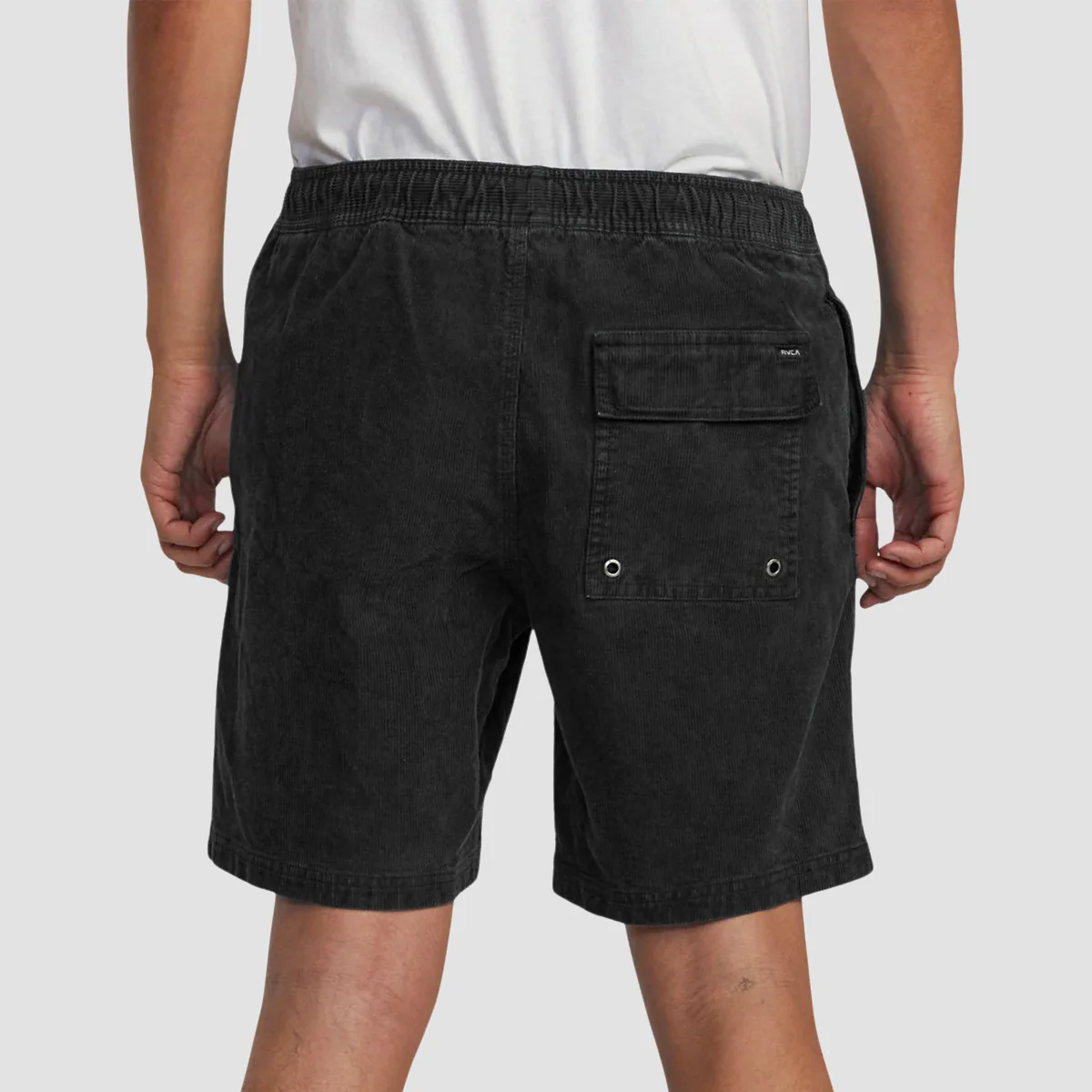 RVCA Escape II Cord Shorts Black - Image 2