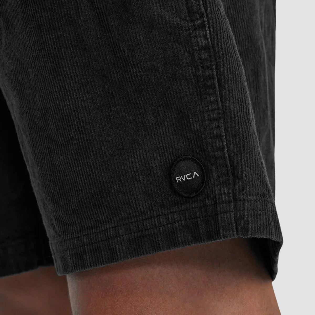 RVCA Escape II Cord Shorts Black - Image 3