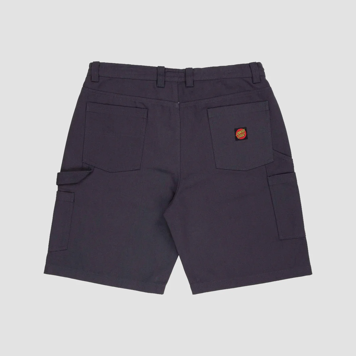 Santa Cruz Carpenter Big Shorts Washed Black Canvas - Image 2