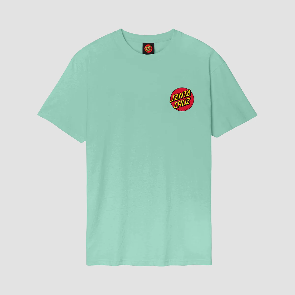 Santa Cruz Classic Dot Chest T-Shirt Mint - Image 2