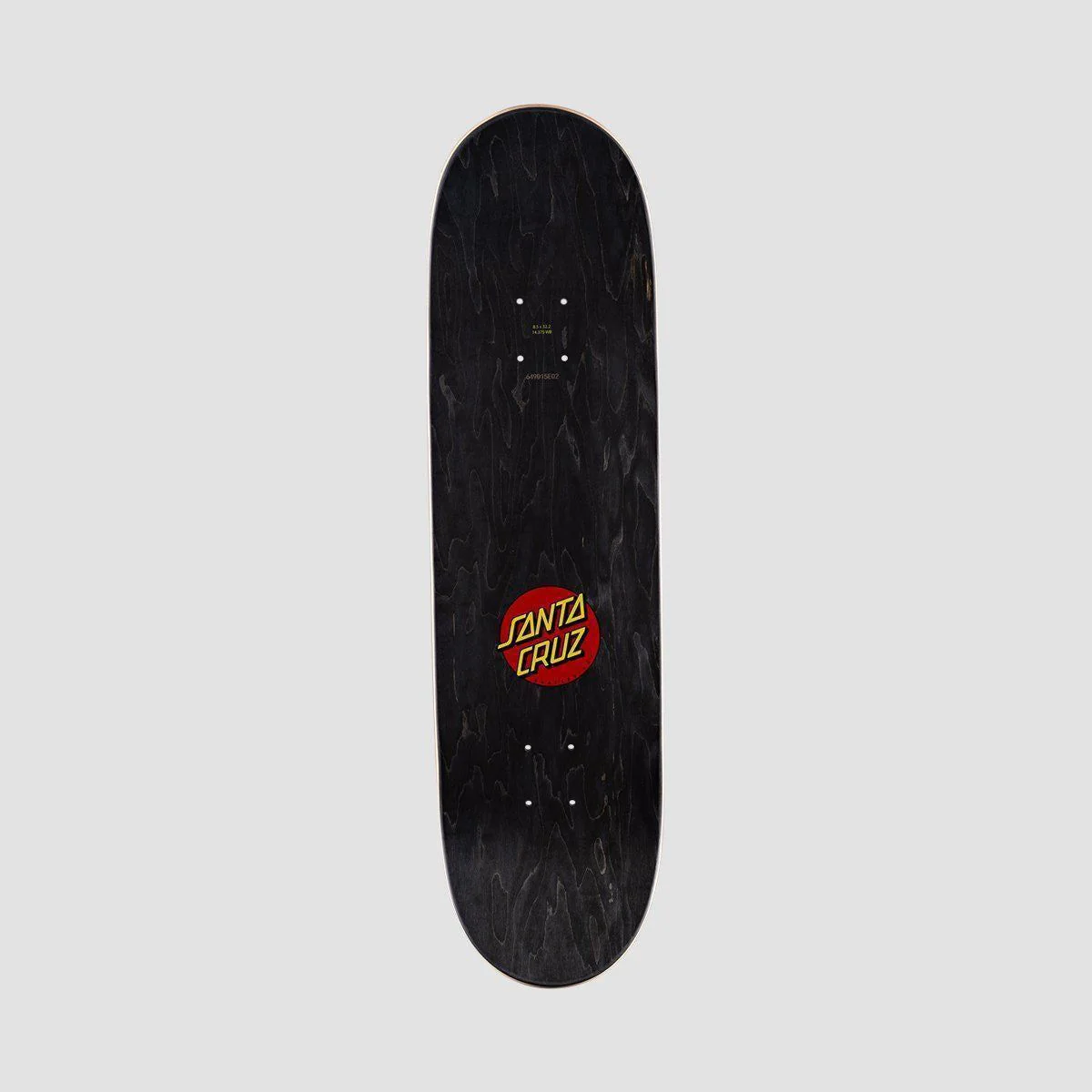 Santa Cruz Classic Dot Skateboard Deck Multi - 8.5" - Image 2