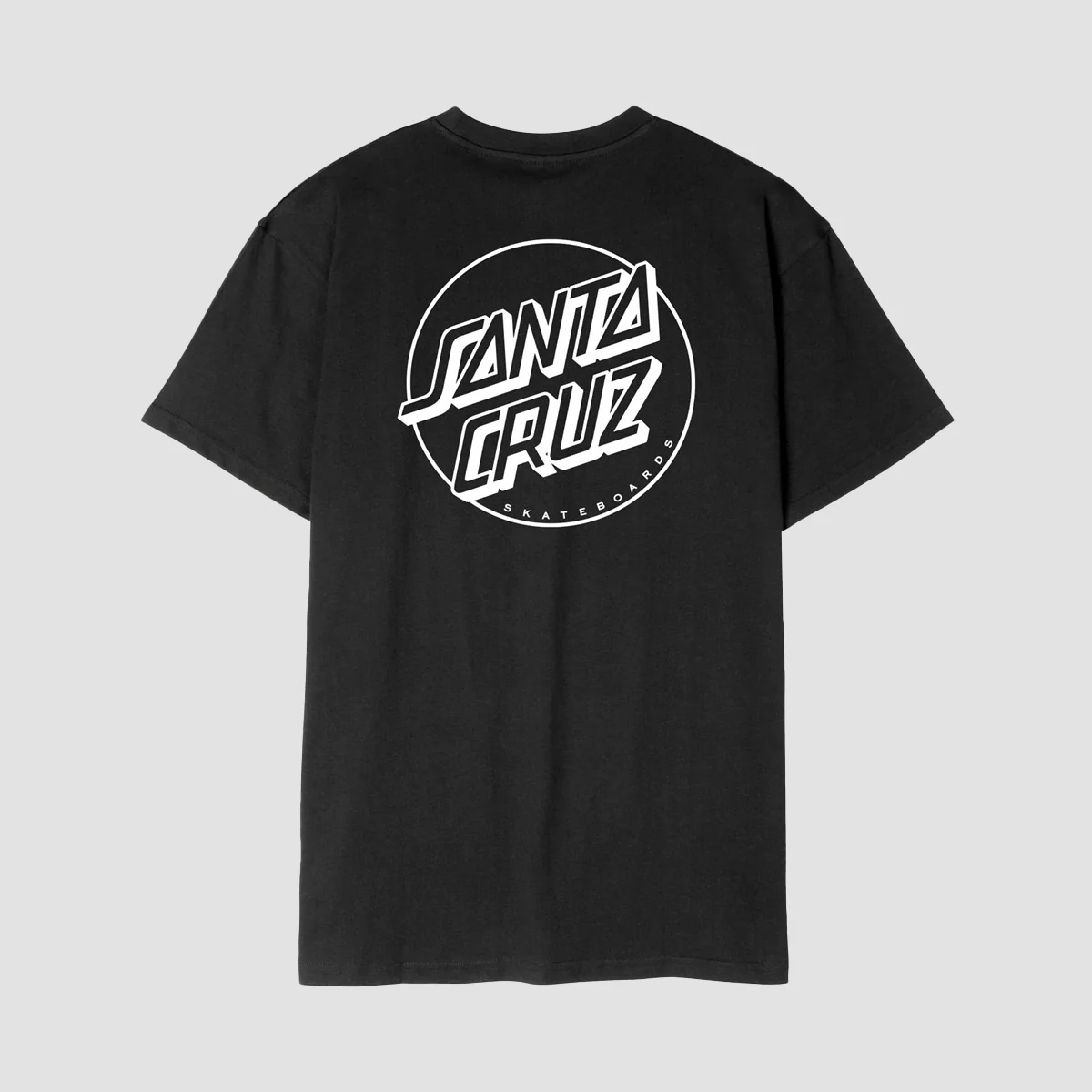 Santa Cruz Opus Dot Stripe T-Shirt Black - Image 2