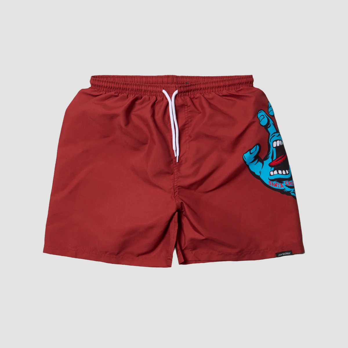 Santa Cruz Screaming Hand Swimshorts Dark Rust - Kids