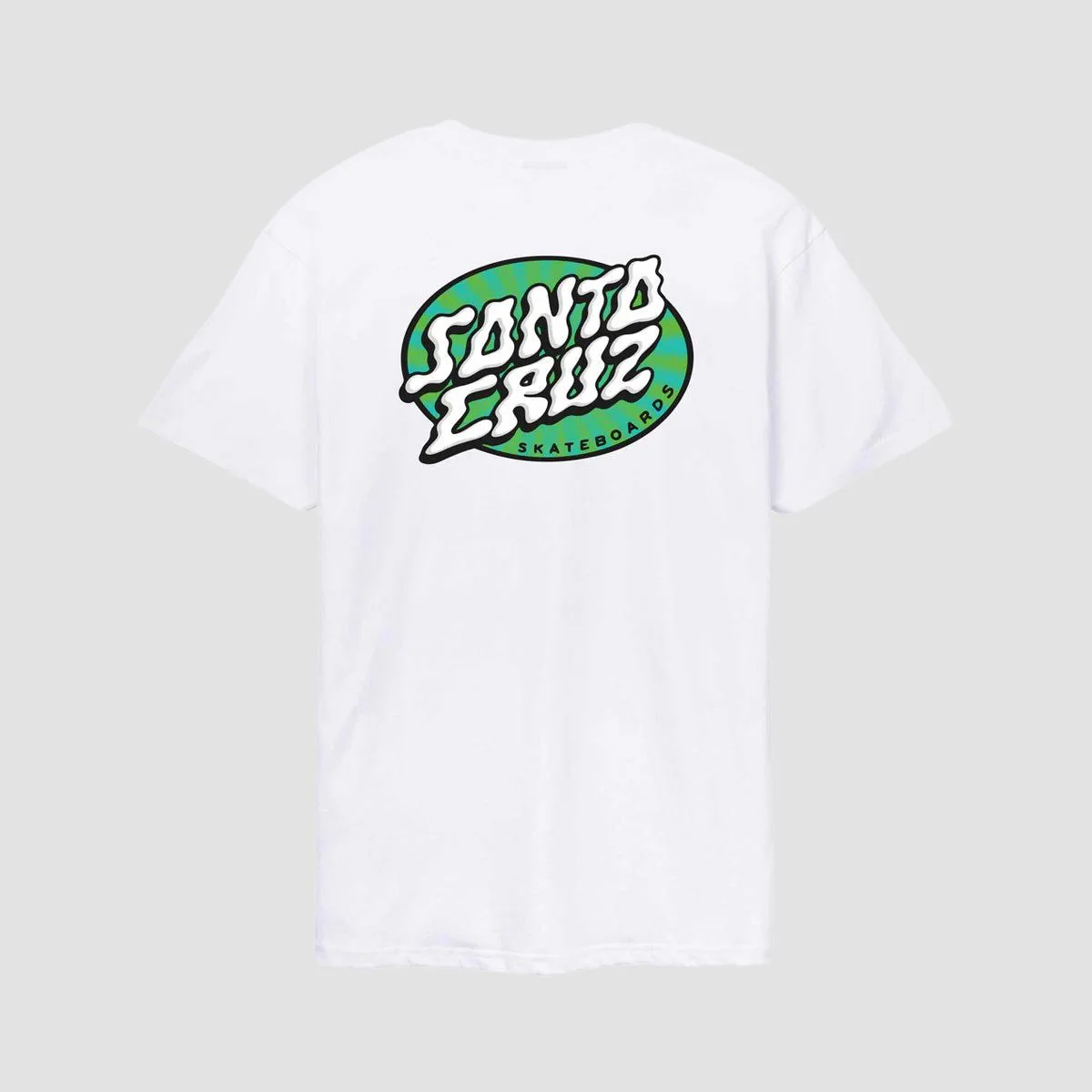Santa Cruz Vertigo Dot T-Shirt White