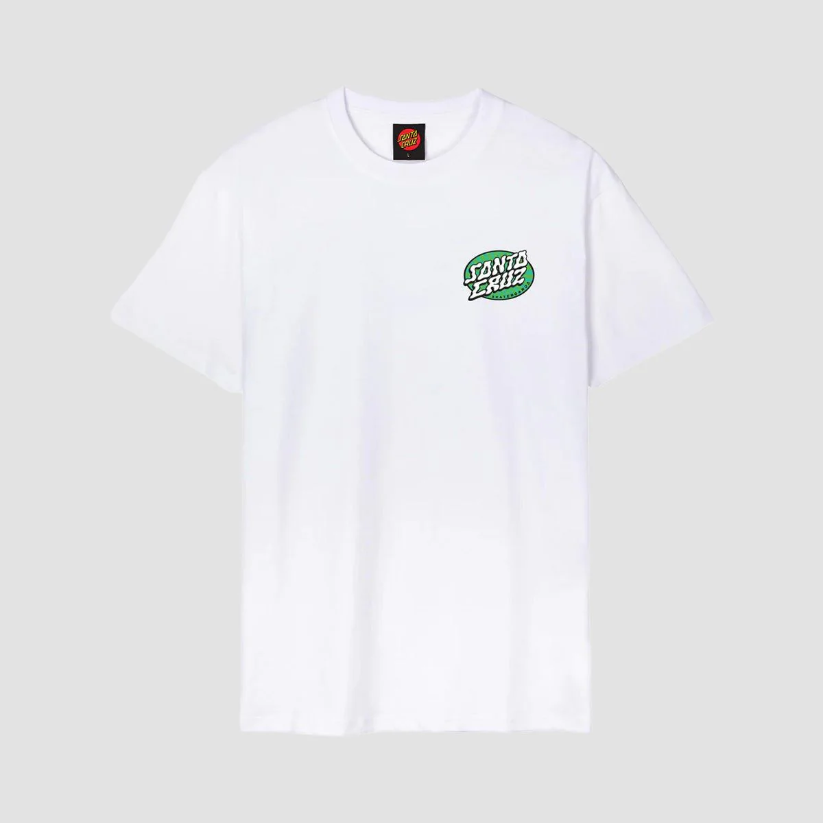 Santa Cruz Vertigo Dot T-Shirt White - Image 2