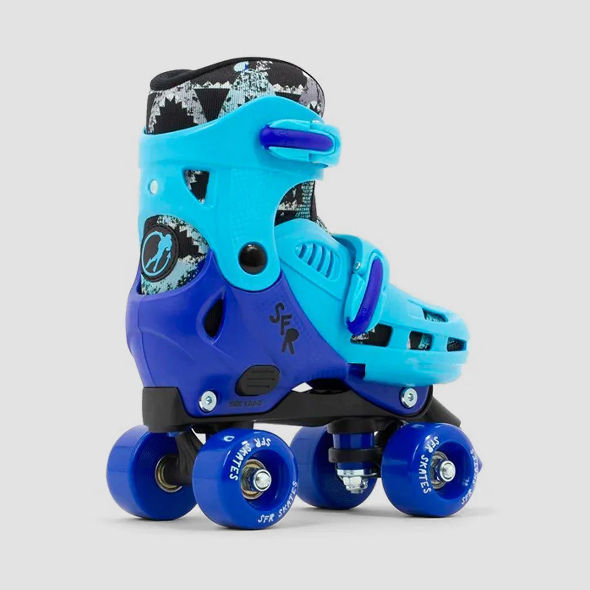 SFR Hurricane IV Adjustable Quad Skates Shark - Kids - Image 2