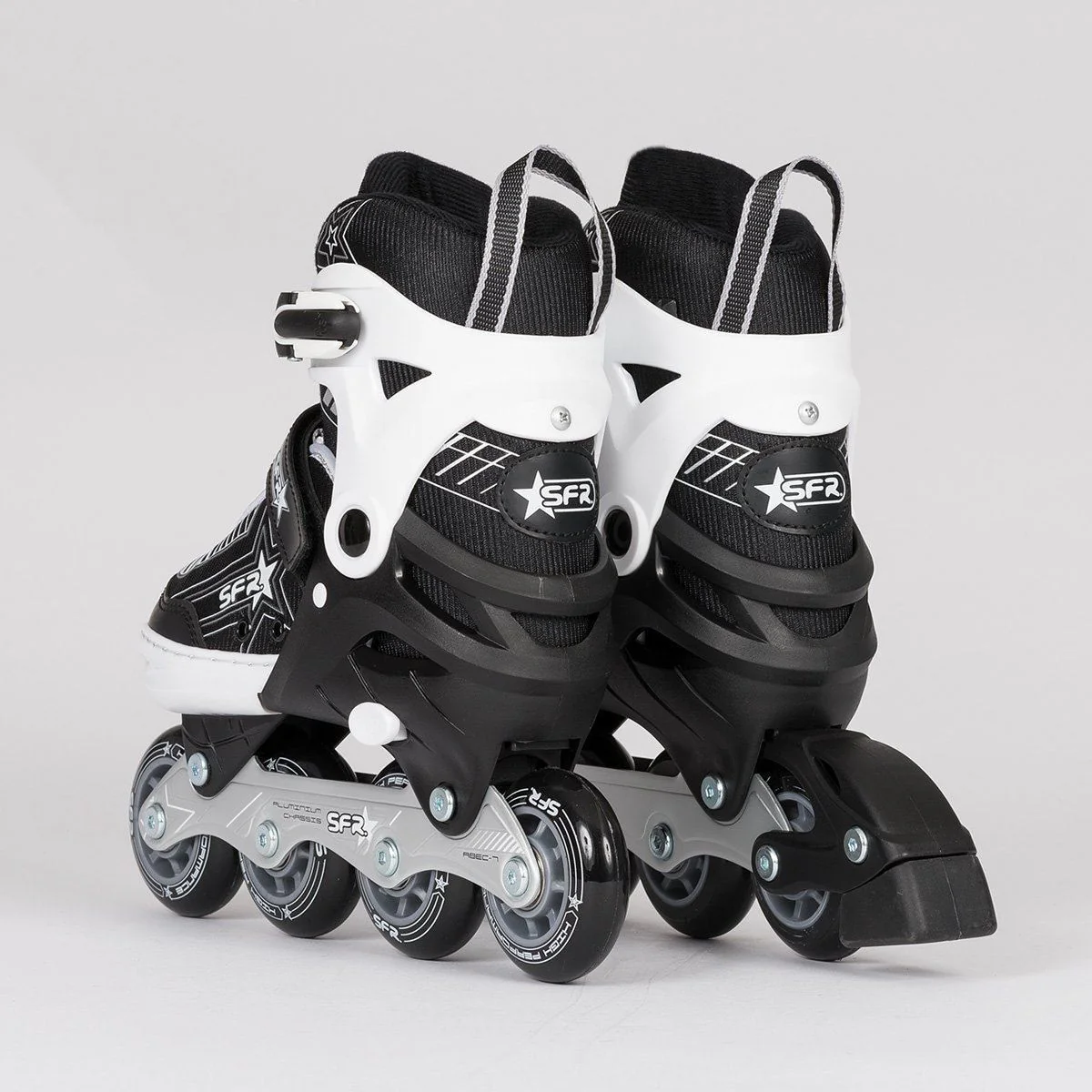 SFR Pulsar Adjustable Inline Skates Silver - Kids - Image 3