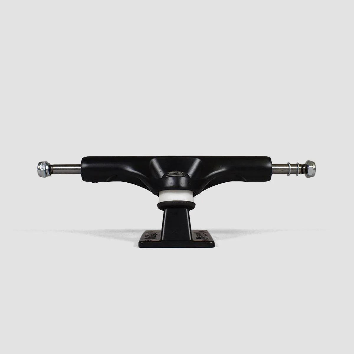 Slappy ST1 Inverted Hollow Lights/Ultra Low Kingpin Skateboard Trucks 1 Pair Matte Black/Black Gold - 8.5" - Image 2